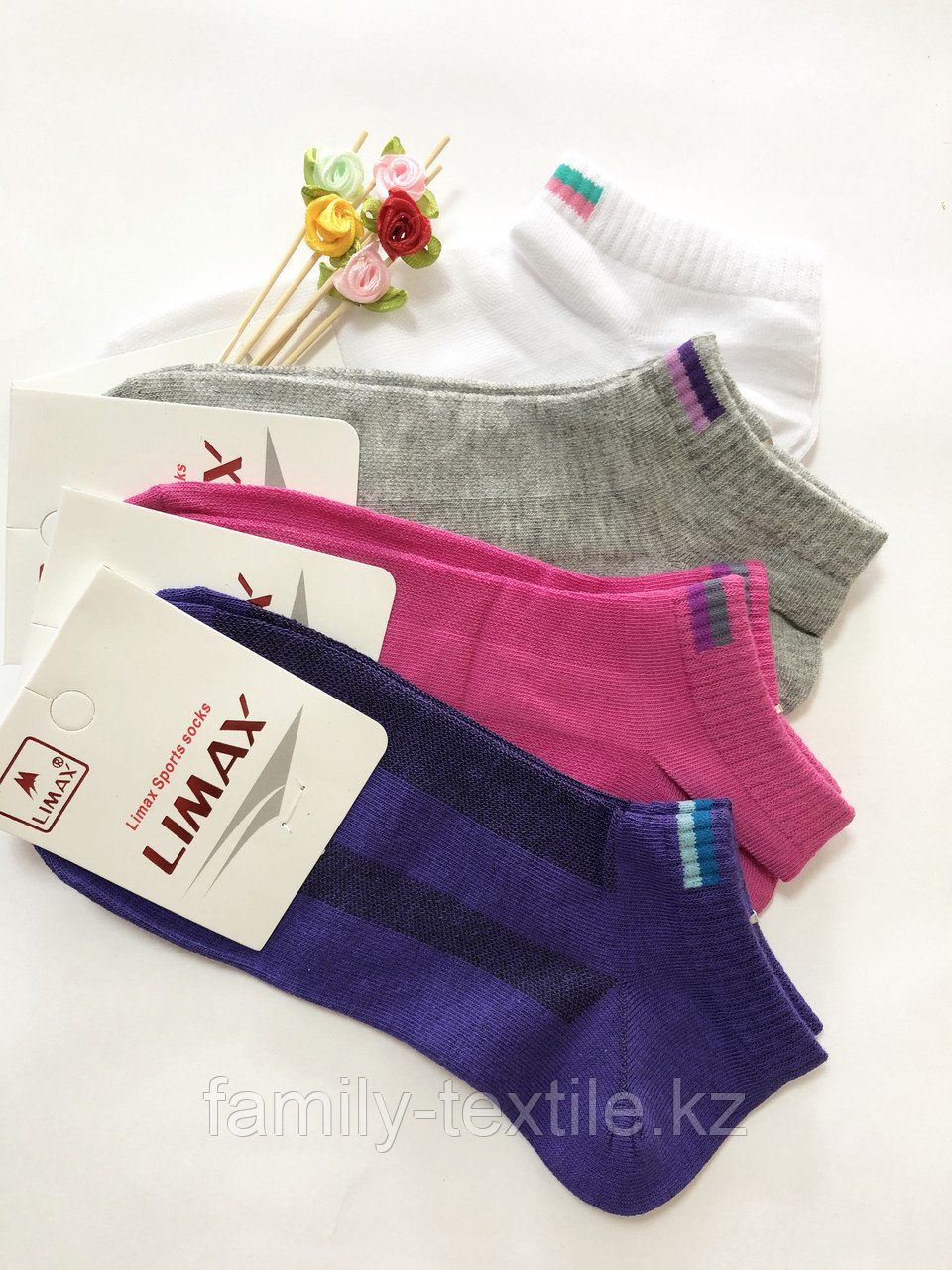 Носки женские хлопок  LIMAX 36-40 (в упаковке 12 шт)