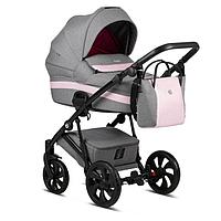 Коляска 2 в 1 TUTIS ZIPPY NEW короб+прогулка RASPBERRY
