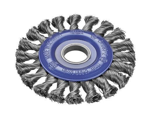 Щётка дисковая D 150 x 6 x 22,2 mm. OSBORN Жгутовая стальная проволока 0,5mm
