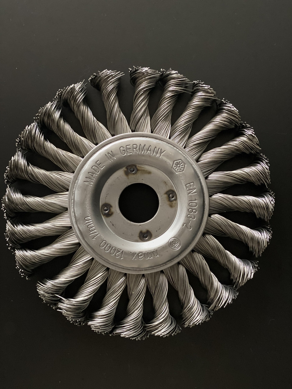 Щётка дисковая D 150 x 13 x 22,2 mm. OSBORN Жгутовая стальная проволока 0,5mm