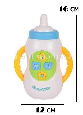 Детская музыкальная игрушка бутылочка соска с подсветкой на батарейках Kaichi 90B - фото 4 - id-p70421528