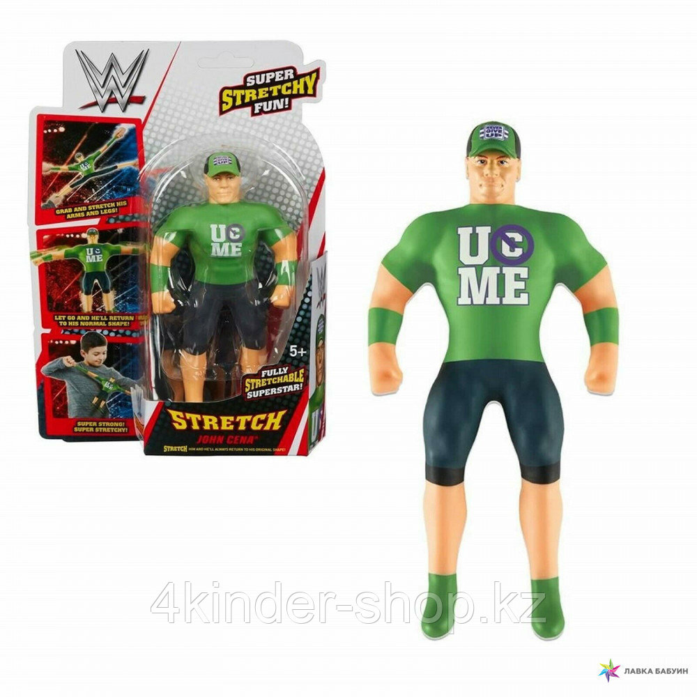 Stretch Игрушка-тянучка WWE Джон Сина Мини - фото 2 - id-p79503109