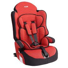Детское автомобильное кресло SIGER "Прайм ISOFIX" красный, 1-12 лет, 9-36 кг, группа 1/2/3