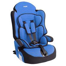 Детское автомобильное кресло SIGER "Прайм ISOFIX" синий, 1-12 лет, 9-36 кг, группа 1/2/3