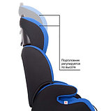 Детское автомобильное кресло SIGER "Стар ISOFIX" синий, 1-12 лет, 9-36 кг, группа 1/2/3, фото 4