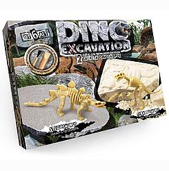 Набор для проведения раскопок "DINO EXCAVATION скелет Стегозавра, скелет Тираннозавра" , шт