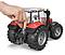 Bruder Игрушечный Трактор Massey Ferguson 7600, красный (Брудер 03-046), фото 4