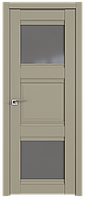 Дверь межкомнатная 6U Шеллгрей, Графит, 600