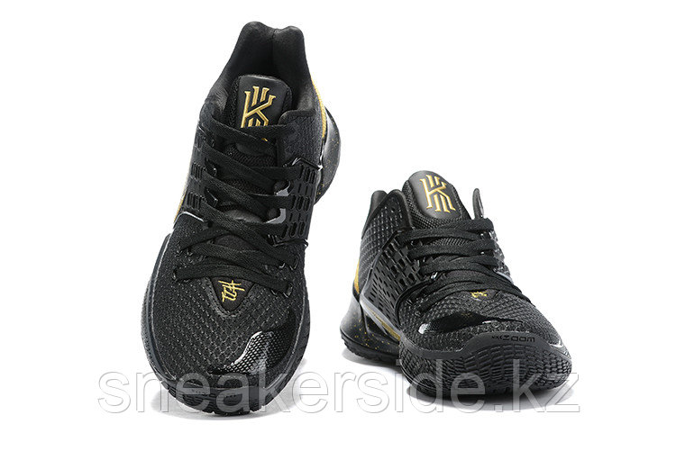 Игровые кроссовки Nikе Kyrie Low 2 "Black/Gold" (36-46) - фото 3 - id-p79506028