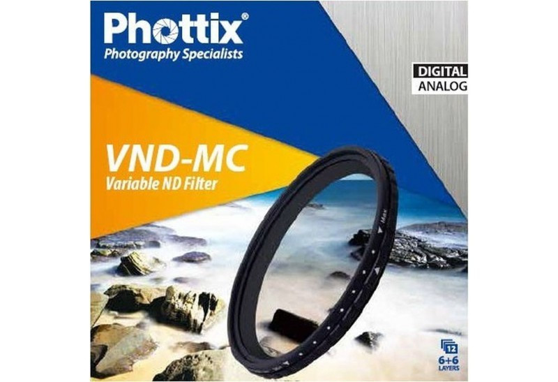 Светофильтр Phottix VND-MC от 52 до 82мм
