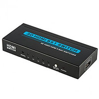 Кабель-переходник HDMI Switch 5x1 + Remote Control + External IR + Power Supply