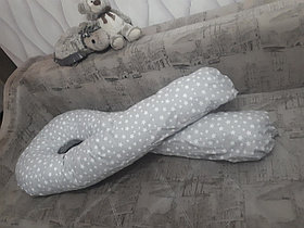 Подушка для беременных бежевый/звезды