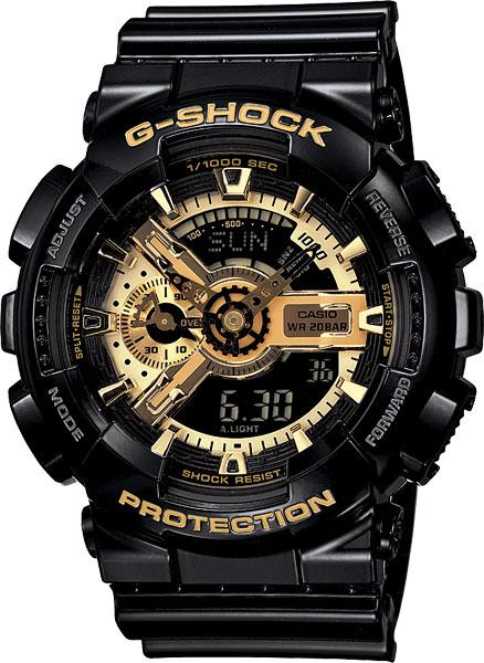 Часы Casio G-Shock GA-110GB-1A. Оригинал 100%. Kaspi RED. Рассрочка. - фото 1 - id-p79517497