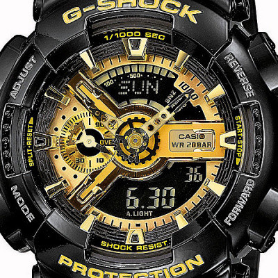 Часы Casio G-Shock GA-110GB-1A. Оригинал 100%. Kaspi RED. Рассрочка. - фото 7 - id-p79517497