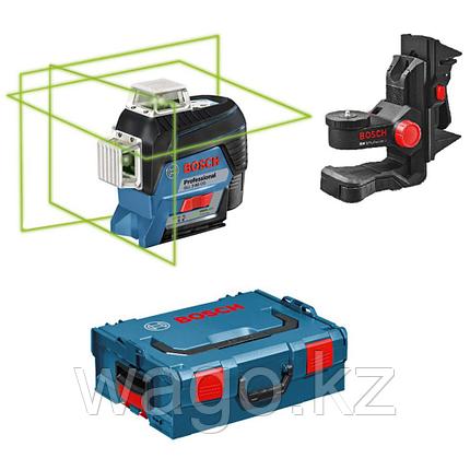Лазерный уровень (нивелир) с зелёным лучом, Bosch GLL 3-80 CG, 0601063T00, фото 2