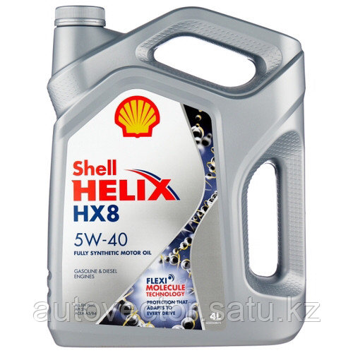 Моторное масло SHELL HELIX HX8 SYNTHETIC 5w40, цена 9500 Тг., купить в ...