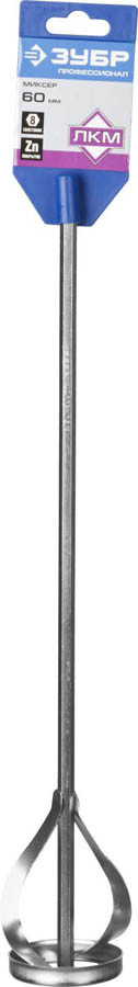 Миксер для красок ЗУБР 60х400 мм, шестигранный хвостовик, серия "Профессионал" (0602-06-40_z02) - фото 2 - id-p79526169