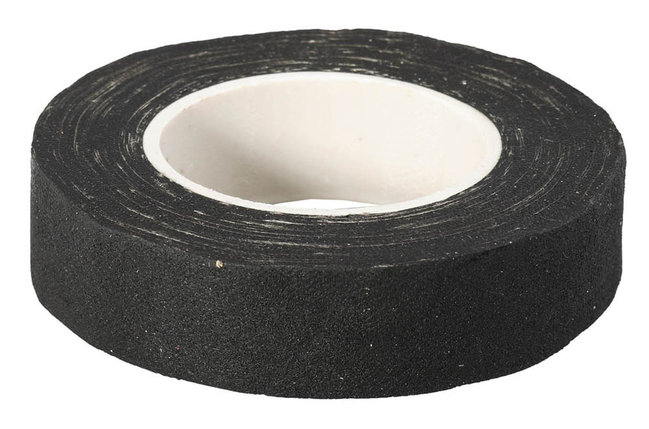 Изолента ЗУБР 18 мм х 9 м, на хлопчатобумажной основе, цвет черный (1231-11), фото 2