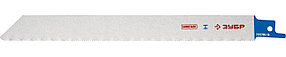 Полотно S1122EF ЗУБР L-225/180, Bi-Met, к сабельной электроножовке (155709-18)