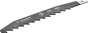 Полотно ЗУБР 165 мм, тв.зубья 13Т, по лёгкому бетону для сабельной эл.ножовки,серия "Профессионал" (159770-13)