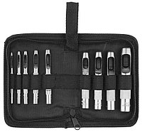 Набор пробойников для кожи ЗУБР 9 шт., закаленная сталь 45 (22949-H9)