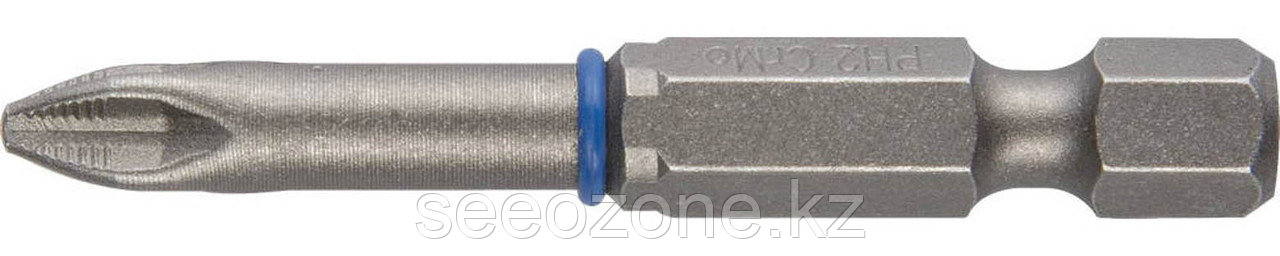 Бита кованая, торсионная ЗУБР PH2, 50 мм, 2 шт., серия "Эксперт" (26011-2-50-2) - фото 1 - id-p79526426