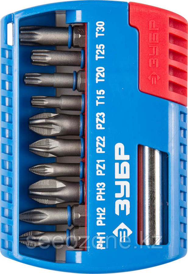 Биты кованые ЗУБР 11 шт., Cr-Mo (26051-H11) - фото 1 - id-p79526428