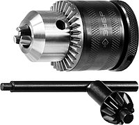 Патрон для дрели ЗУБР 2-13 мм, 1/2", быстрозажимной, с фиксатором, серия "Профессионал" (29082-13-1/2_z02)