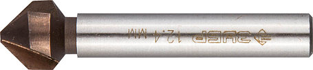 Зенкер конусный ЗУБР Ø 12.4 x 56 мм, для раззенковки М6 (29732-6), фото 2