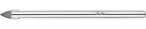 Сверло по стеклу и кафелю URAGAN 5 мм, 2-х резцовый, хвостовик цилиндрический (29830-05)