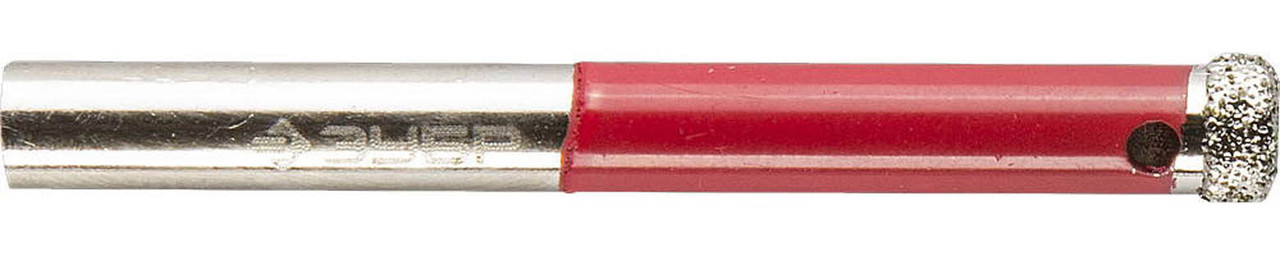 Сверло трубчатое по кафелю и стеклу ЗУБР Ø5 мм, Р 60, алмазное, серия "Профессионал" (29850-05)