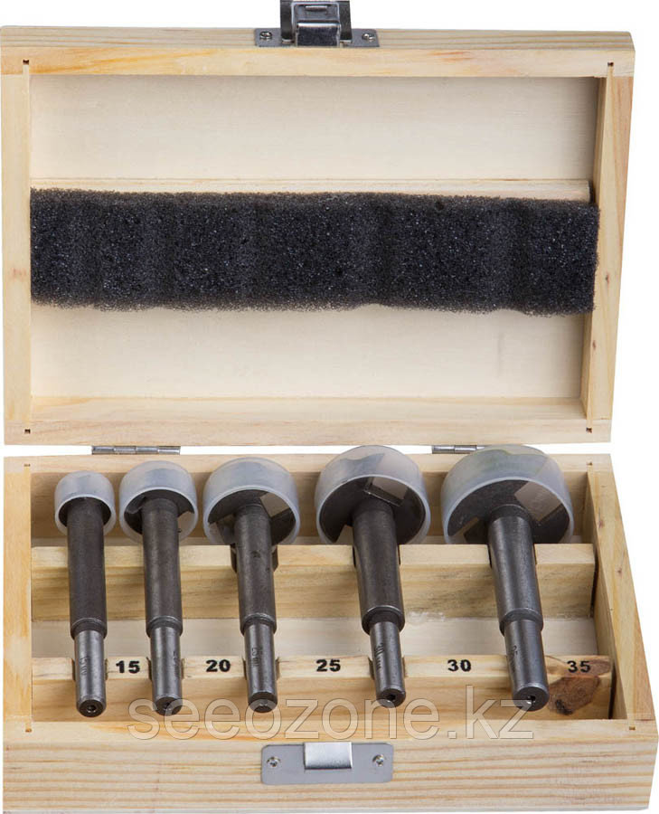 Набор сверл форстнера по дереву, ДСП, ламинату "MAXCut", STAYER 5 шт, 15-20-25-30-35 мм (29985-H5)