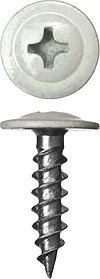 Саморезы по металлу с прессшайбой ЗУБР 25 х 4.2 мм, 400 шт., окрашенные RAL 9003 (300191-42-025-9003)
