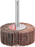 Круг шлифовальный веерный лепестковый ЗУБР электрокорунд нормальный, P60, 20х50мм (36601-060)