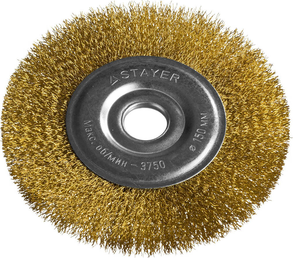 Щетка дисковая для УШМ STAYER Ø 150 мм (35122-150) - фото 1 - id-p79527813