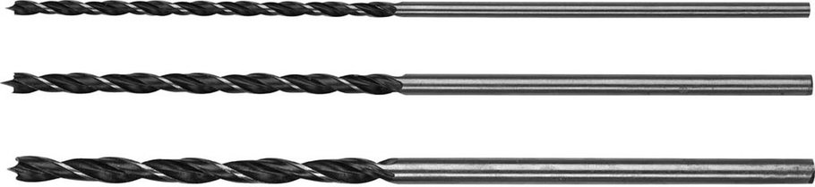 Набор сверл спиральных по дереву "Maxdrill", STAYER 3 шт, 6-8-10 х 300 мм (2943-300-H3), фото 1