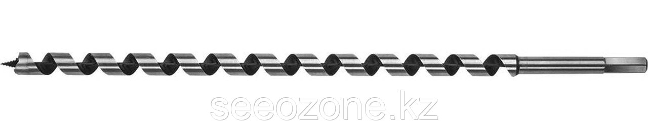 Сверло Левиса по дереву "Левис", ЗУБР d=12 x 450/360 мм, HEX (2948-450-12_z01)