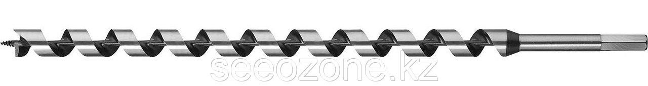 Сверло Левиса по дереву "Левис", ЗУБР d=20 x 450/360 мм, HEX (2948-450-20_z01)