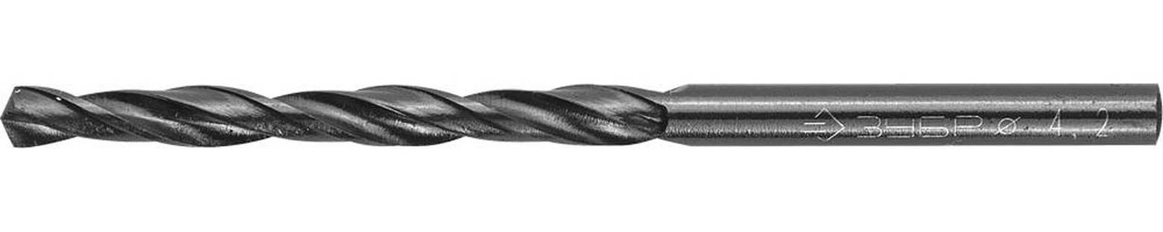 Сверло по металлу ЗУБР Ø 4.2 x 75 мм (4-29605-075-4.2)