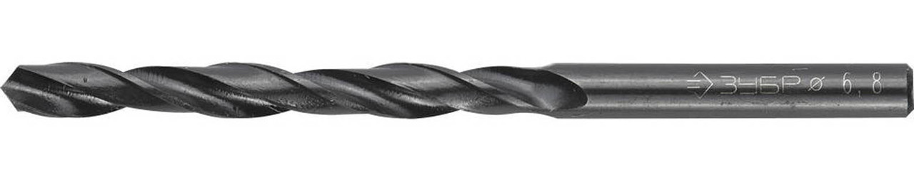 Сверло по металлу ЗУБР Ø 6.8 x 109 мм (4-29605-109-6.8)