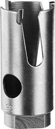 Коронка ЗУБР Ø 35 мм, твердосплавные резцы, серия "Профессионал" (29514-35), фото 2