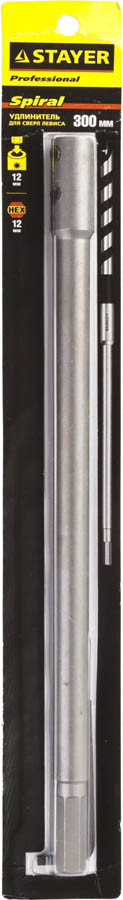Удлинитель для сверл Левиса STAYER 300 мм, HEX 12.5 мм (2952-12-300) - фото 3 - id-p79527093