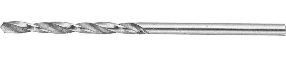 Сверло по металлу ЗУБР Ø 2.3 x 53 мм, Р6М5, класс В (4-29621-053-2.3), фото 1