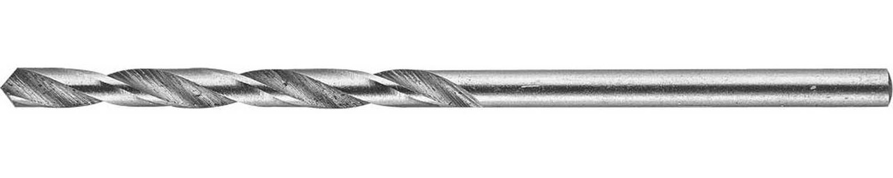 Сверло по металлу ЗУБР Ø 2.4 x 57 мм, класс А, Р6М5 (4-29625-057-2.4)