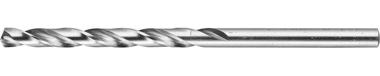 Сверло по металлу ЗУБР Ø 3.8 x 75 мм, класс А, Р6М5 (4-29625-075-3.8)