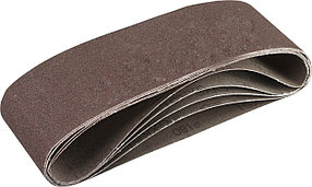 Лента шлифовальная бесконечная для ЛШМ, ЗУБР P180, 75х533 мм, 5 шт., на тканевой основе (35342-180)