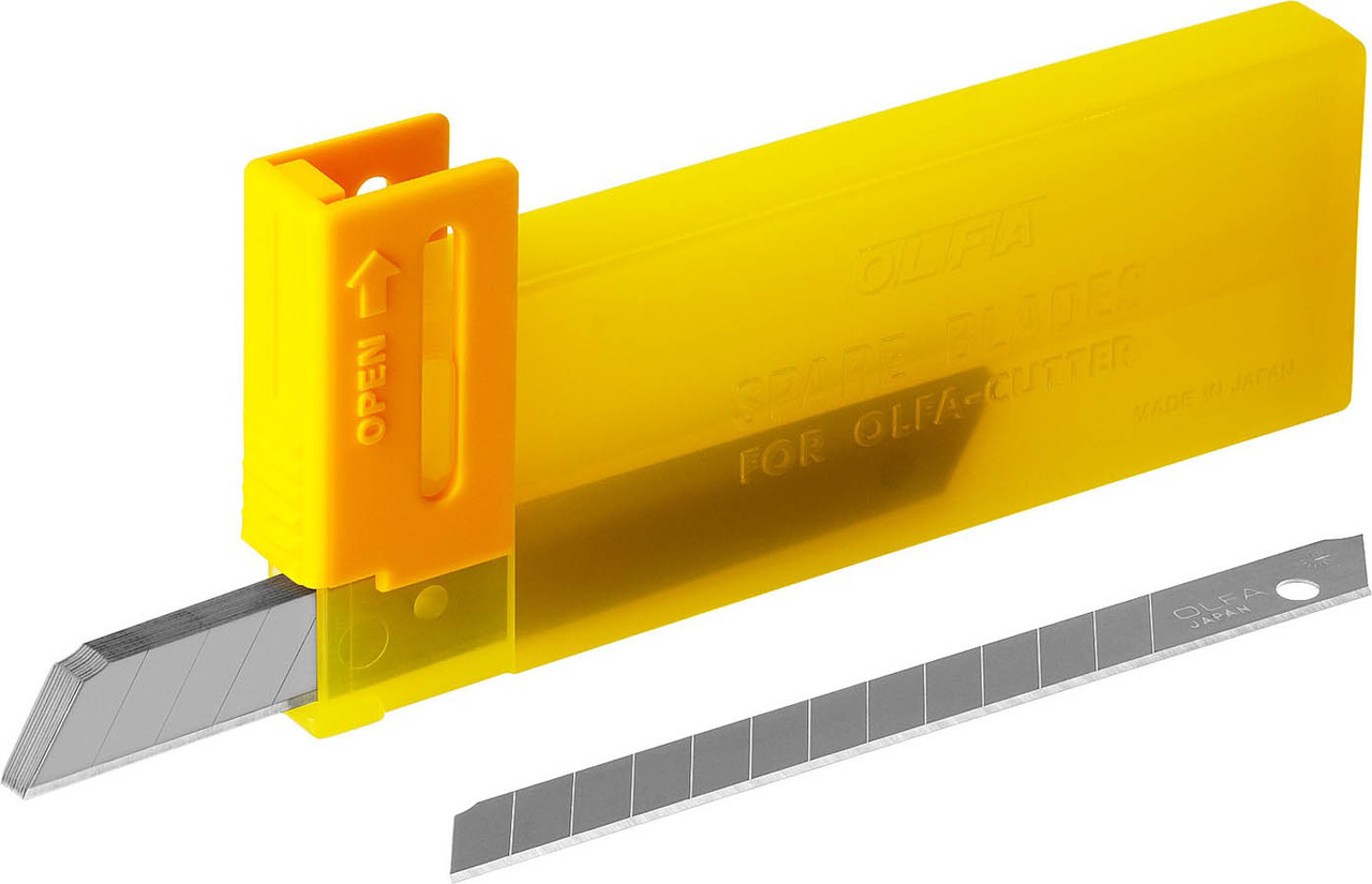 Лезвия сегментированные OLFA 9 х 80 х 0.38 мм (OL-AB-10B) - фото 6 - id-p79529026