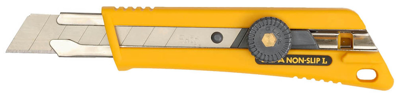 Нож OLFA 18 мм, выдвижное лезвие, фиксатор (OL-NOL-1) - фото 1 - id-p79529068