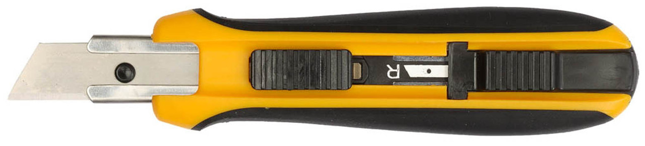 Нож OLFA 17.5 мм, трапециевидное лезвие, выдвижной, автофиксатор (OL-UTC-1) - фото 1 - id-p79529085