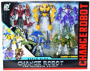 Changerobot: игровой набор из 5 роботов-трансформеров, в асс.